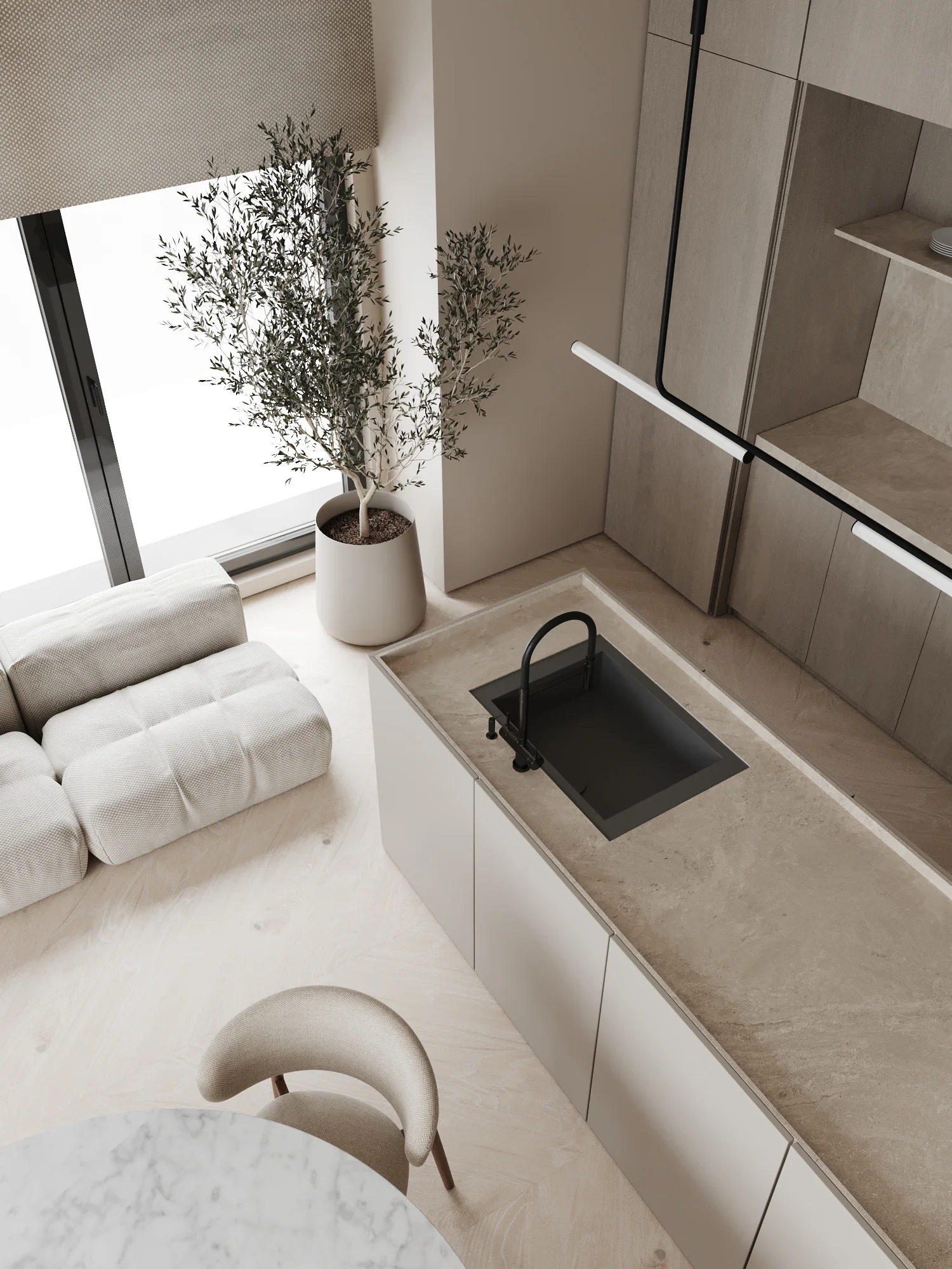 Apartament cu terasă — galerie 7