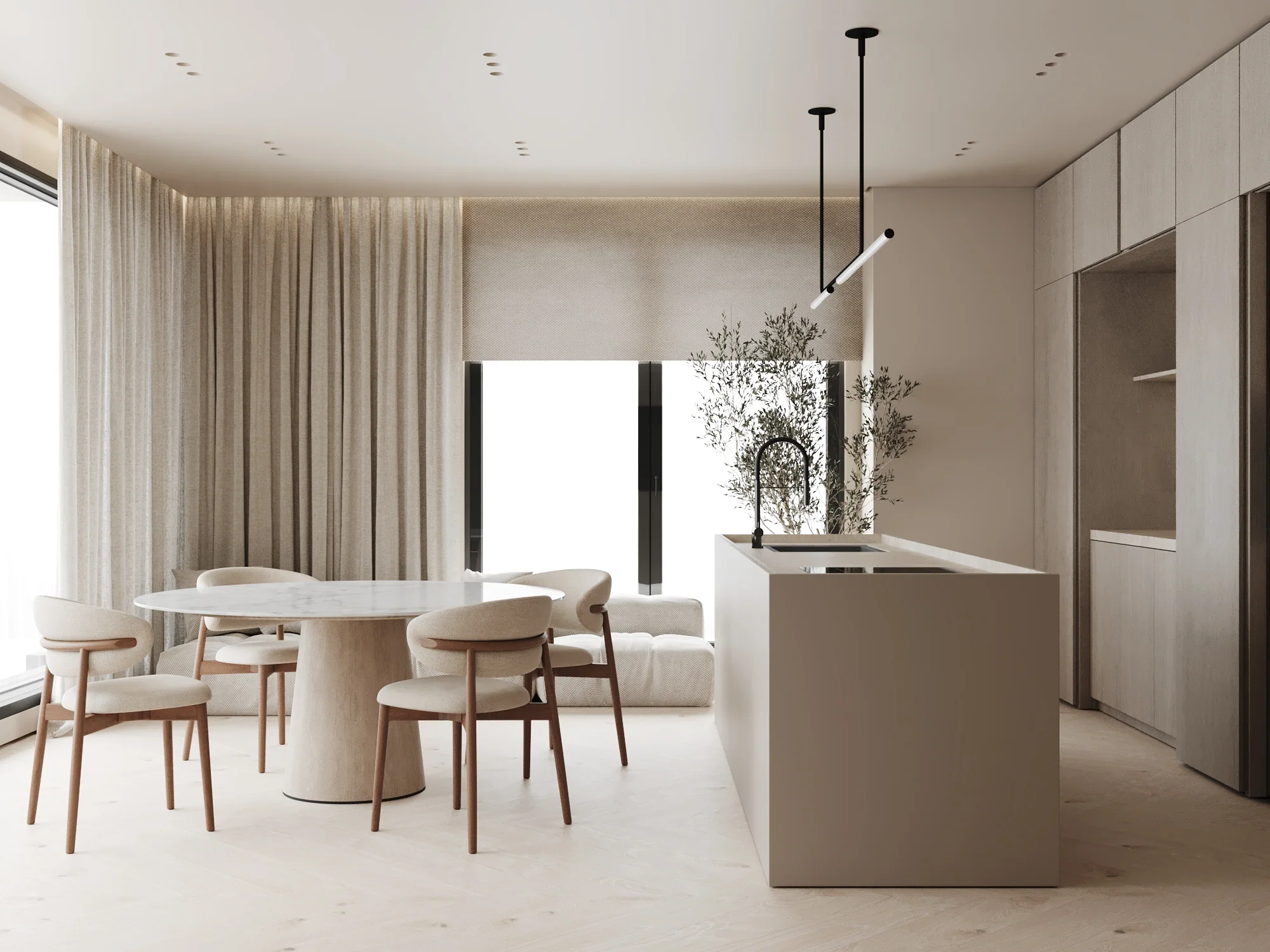 Apartament cu terasă